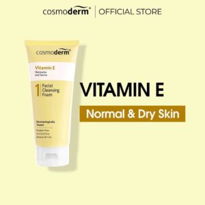 Cosmoderm Vitamin E Facial Cleansing Foam with Rosehip Oil