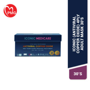 Iconic 4Ply Adult Mask (Antiviral Copper Oxide)