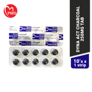 Dyna Activated Charcoal 250mg Tablet