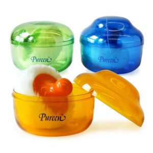 Pureen Pp3 Transparent Powder Puff (Random Color)