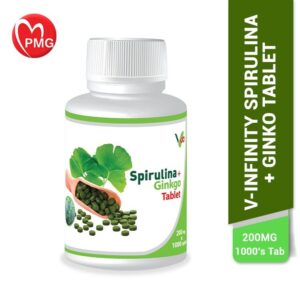 V-Infinity Spirulina + Ginkgo 200mg Tablet