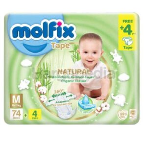 Molfix Natural Tape (M/6-11Kg)