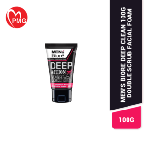 Mens Biore Deep Clean Double Scrub Facial Foam