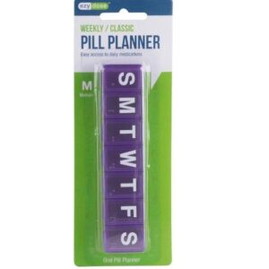 Ezy Dose Pill Planner Weekly Medium Storage (Random Colour)