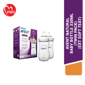 Avent Natural Baby Bottle 330ml (Extra Soft Teat)