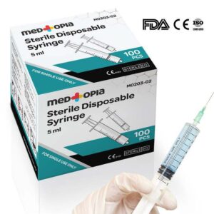 Medtopia Disposable Syringe Luer Slip 5ml