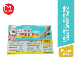 Live-Well Mecomin 500mg Value Set