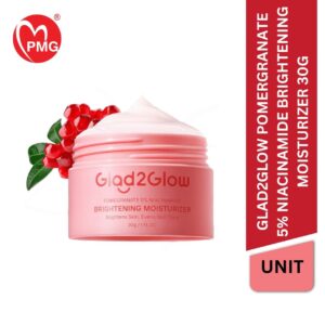 Glad2Glow Pomergranate 5% Niacinamide Brightening Moisturiser
