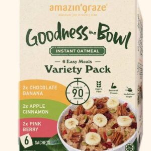 Amazin'graze Instant Oatmeal (Variety Pack)