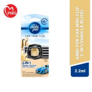 Ambi Pur Car Mini Clip 2 In 1 (Vanilla Bliss)