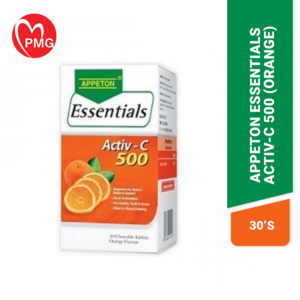 Appeton Essentials Activ-C 500 (Orange) Tablet