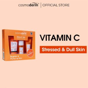 Cosmoderm Glow-C Set Brightens & Bouncy (With Vitamin C)