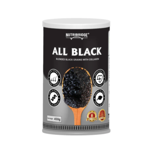 Nutribridge All Black - Blended Black Grains With Collagen 450g