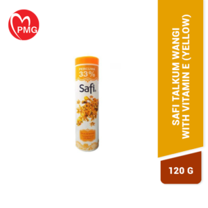 Safi Talkum Wangi With Vitamin E (Yellow)