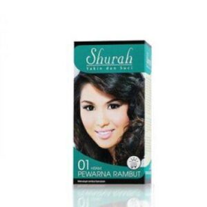 Shurah Pewarna Rambut (01 Hitam )