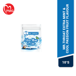 Mr. Throat Extra Mint & Cool Passion Fruit Flavour