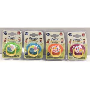 Pureen Premium Cherry Silicone Soother 0-6 M.O Ppcs-1 (Random Design)