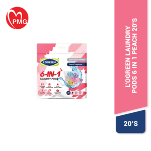 Logreen Laundry Pods 6 In 1 Peach