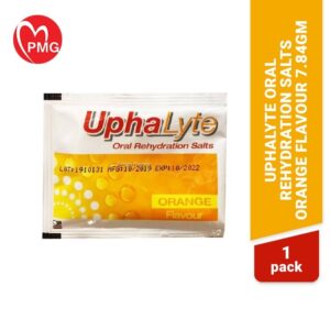 Uphalyte Oral Rehydration Salts Orange Flavour 7.84gm