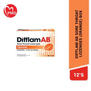 Difflam AB Sore Throat Lozenges (Orange)