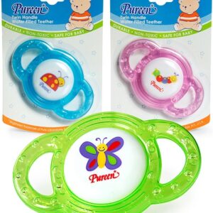 Pureen Twin Handle Water Filled Teether Hst 01 (Random Design)